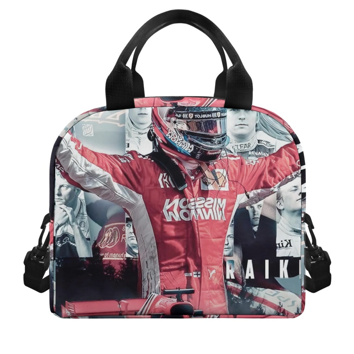 F1 Formula One Kimi Raikkonen Lunch Box - Kimi Raikkonen 7 Long Live The Champion Poster