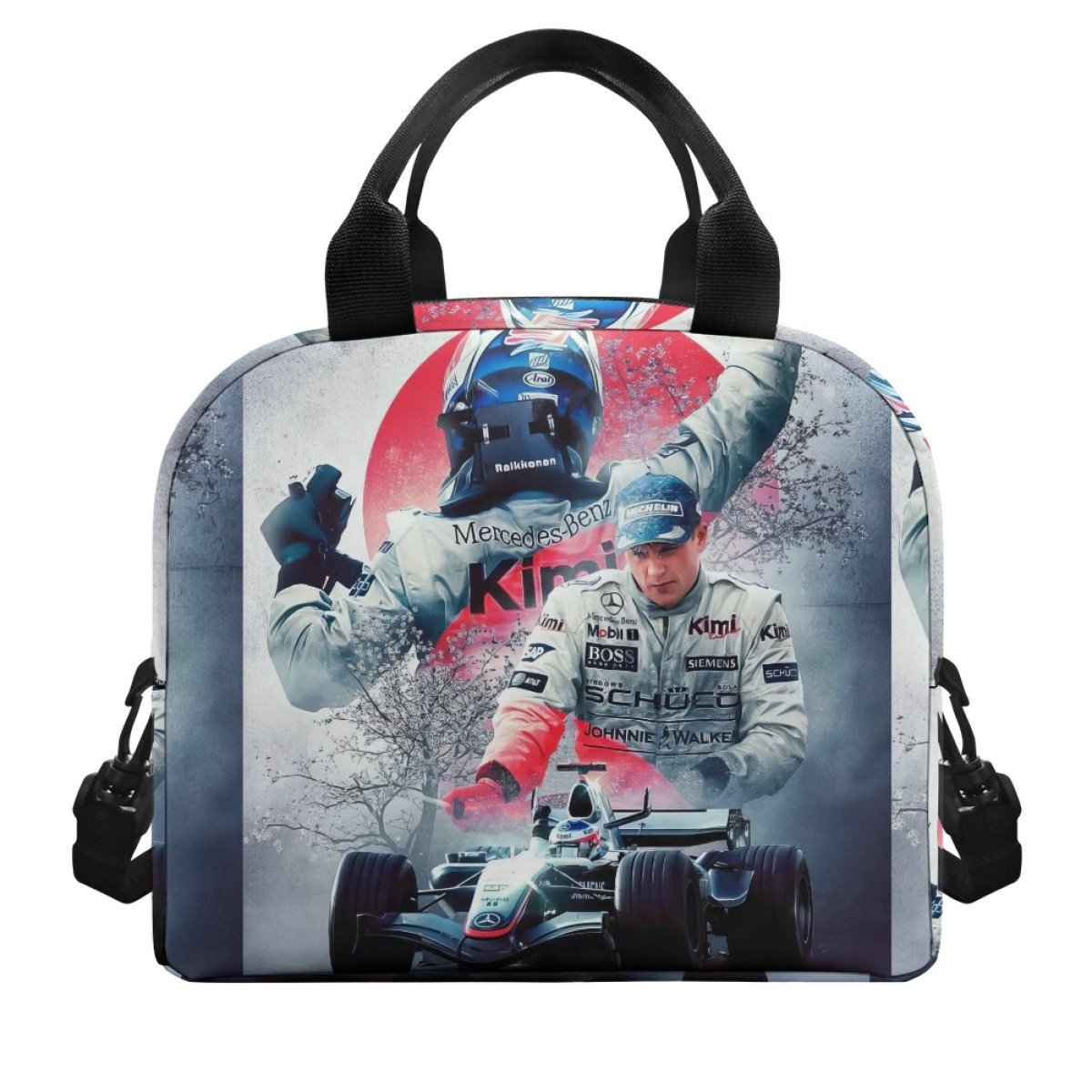 F1 Formula One Kimi Raikkonen Lunch Box - Kimi Raikkonen Japanese GP Mclaren Poster