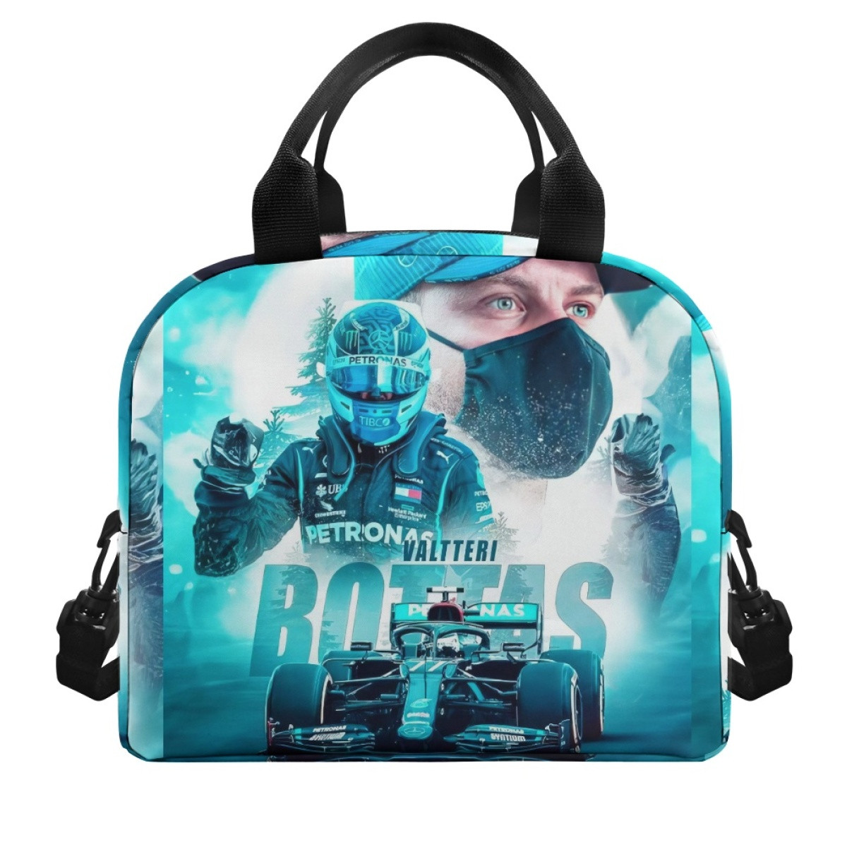 F1 Formula One Valtteri Bottas Lunch Box - Valtteri Bottas Russian GP Winner Poster
