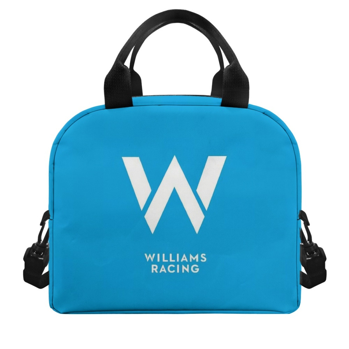 F1 Formula One Williams Racing Lunch Box - Williams Racing Logo On Blue Background