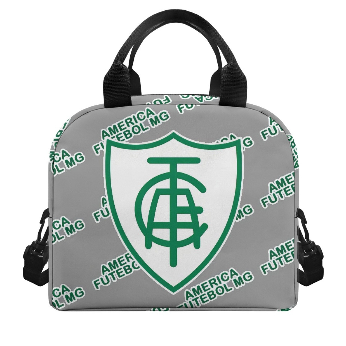 America Futebol Clube MG Insulated Lunch Bag Box - America Futebol Clube MG Football Club Medley Monogram Wordmark