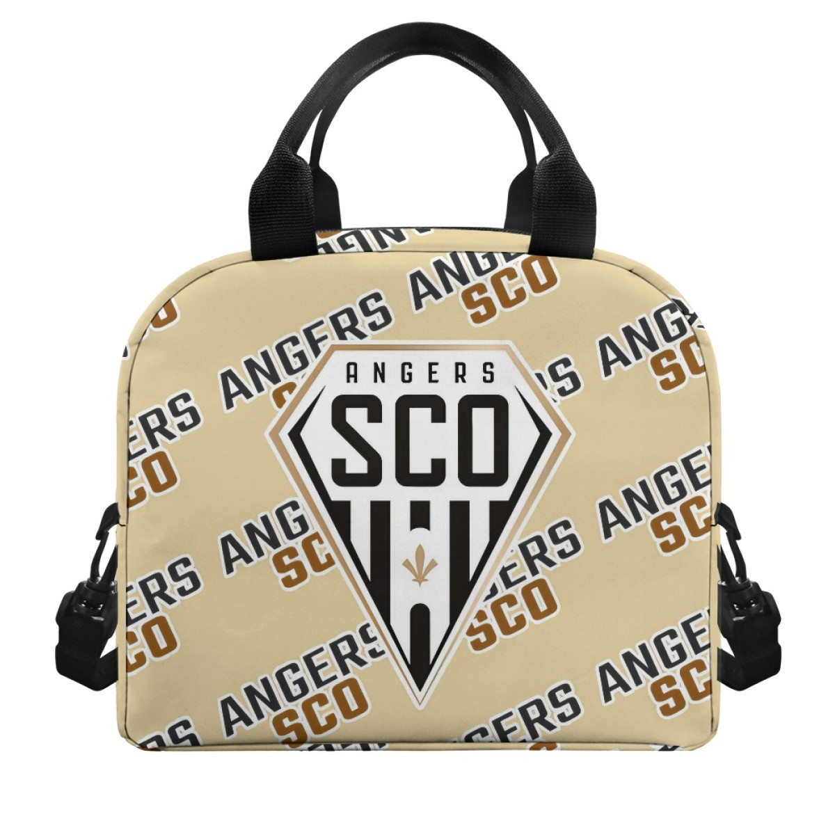 Angers SCO Football Club Insulated Lunch Bag Box - Angers Football Club Medley Monogram Wordmark