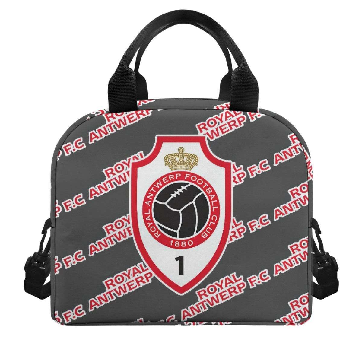 Royal Antwerp FC Football Club Insulated Lunch Bag Box - Antwerp Football Club Medley Monogram Wordmark