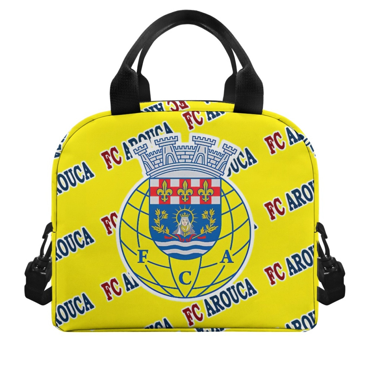 FC Arouca Insulated Lunch Bag Box - Arouca Football Club Medley Monogram Wordmark