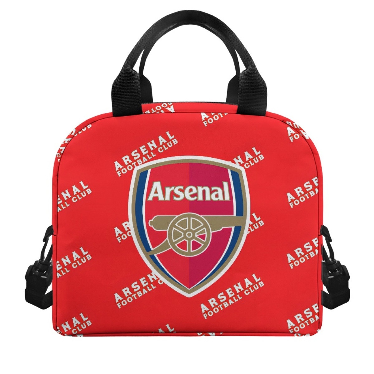 Arsenal Football Club Insulated Lunch Bag Box - Arsenal Football Club Medley Monogram Wordmark