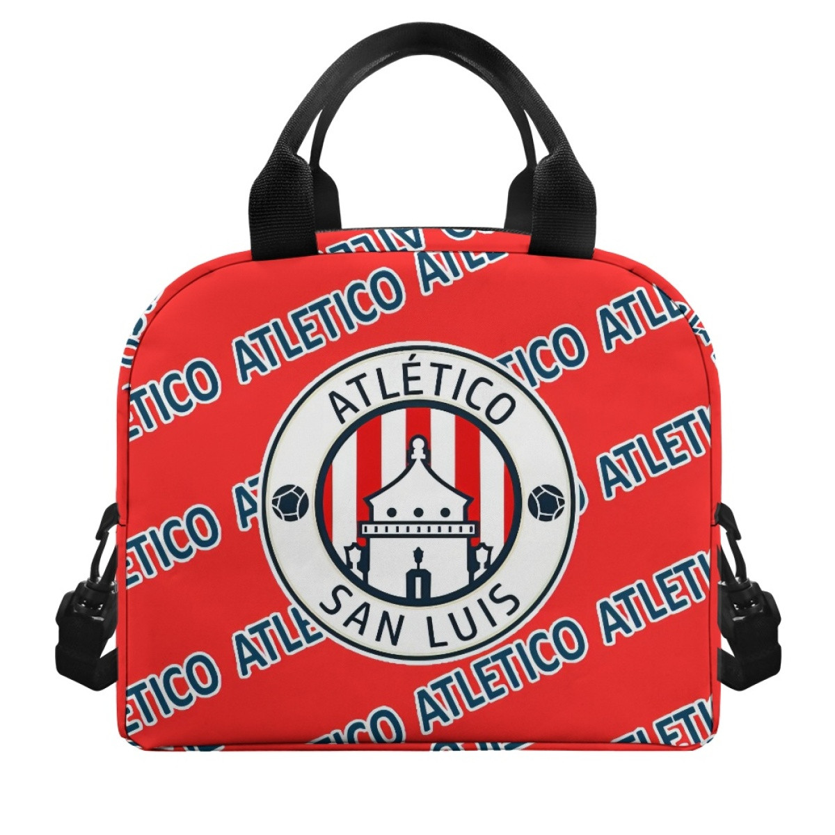 Atletico de San Luis Insulated Lunch Bag Box - Atletico Football Club Medley Monogram Wordmark