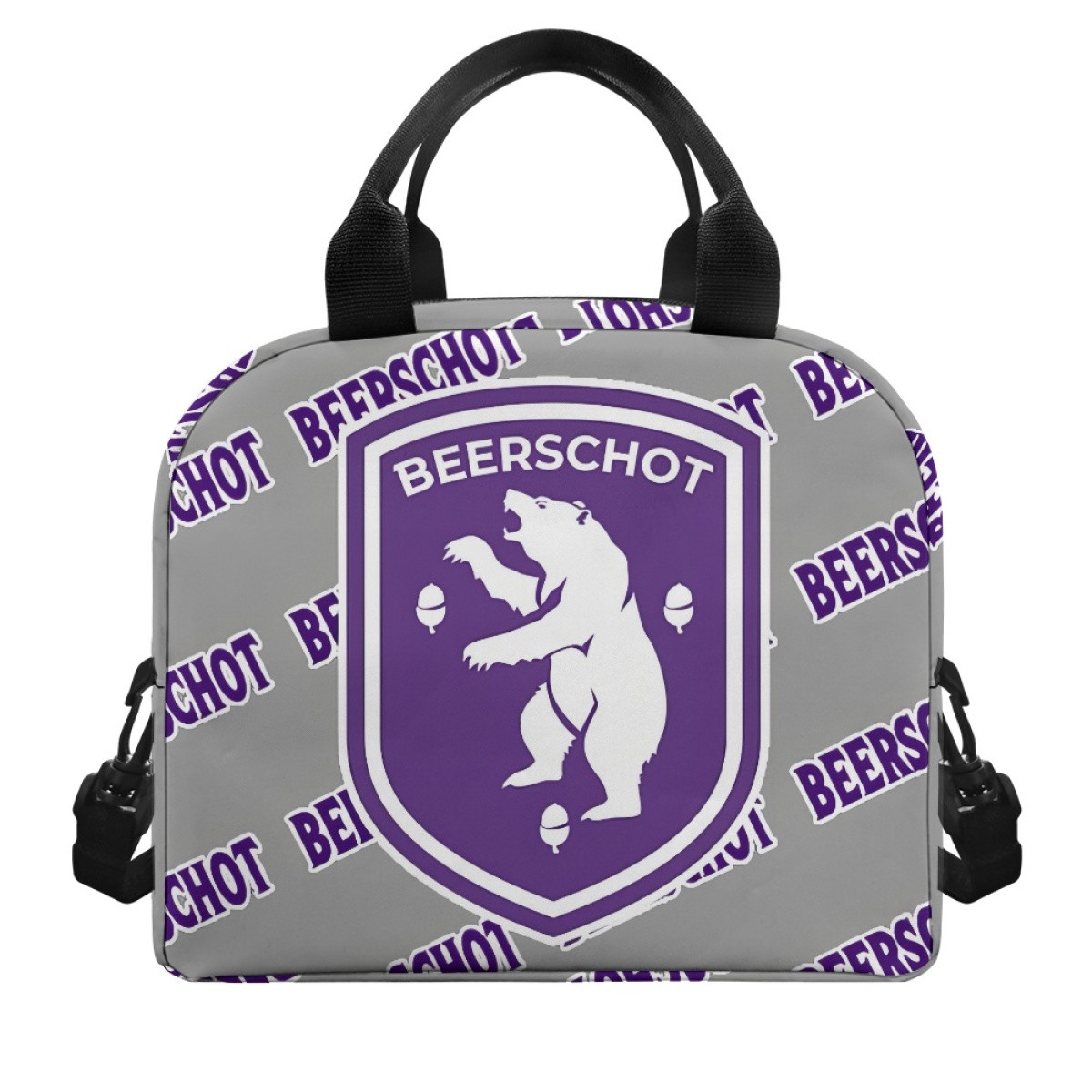 K Beerschot VA Insulated Lunch Bag Box - Beerschot Football Club Medley Monogram Wordmark