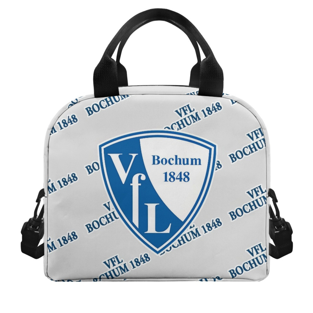 VFL Bochum 1848 Football Club Insulated Lunch Bag Box - Bochum Football Club Medley Monogram Wordmark