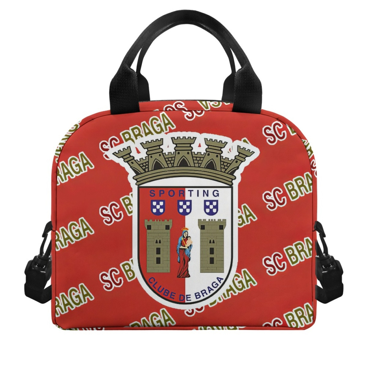 SC Braga Insulated Lunch Bag Box - Braga Football Club Medley Monogram Wordmark