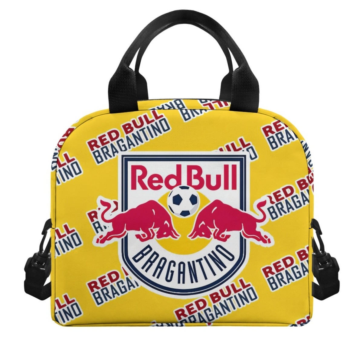 Red Bull Bragantino Insulated Lunch Bag Box - Red Bull Bragantino Football Club Medley Monogram Wordmark