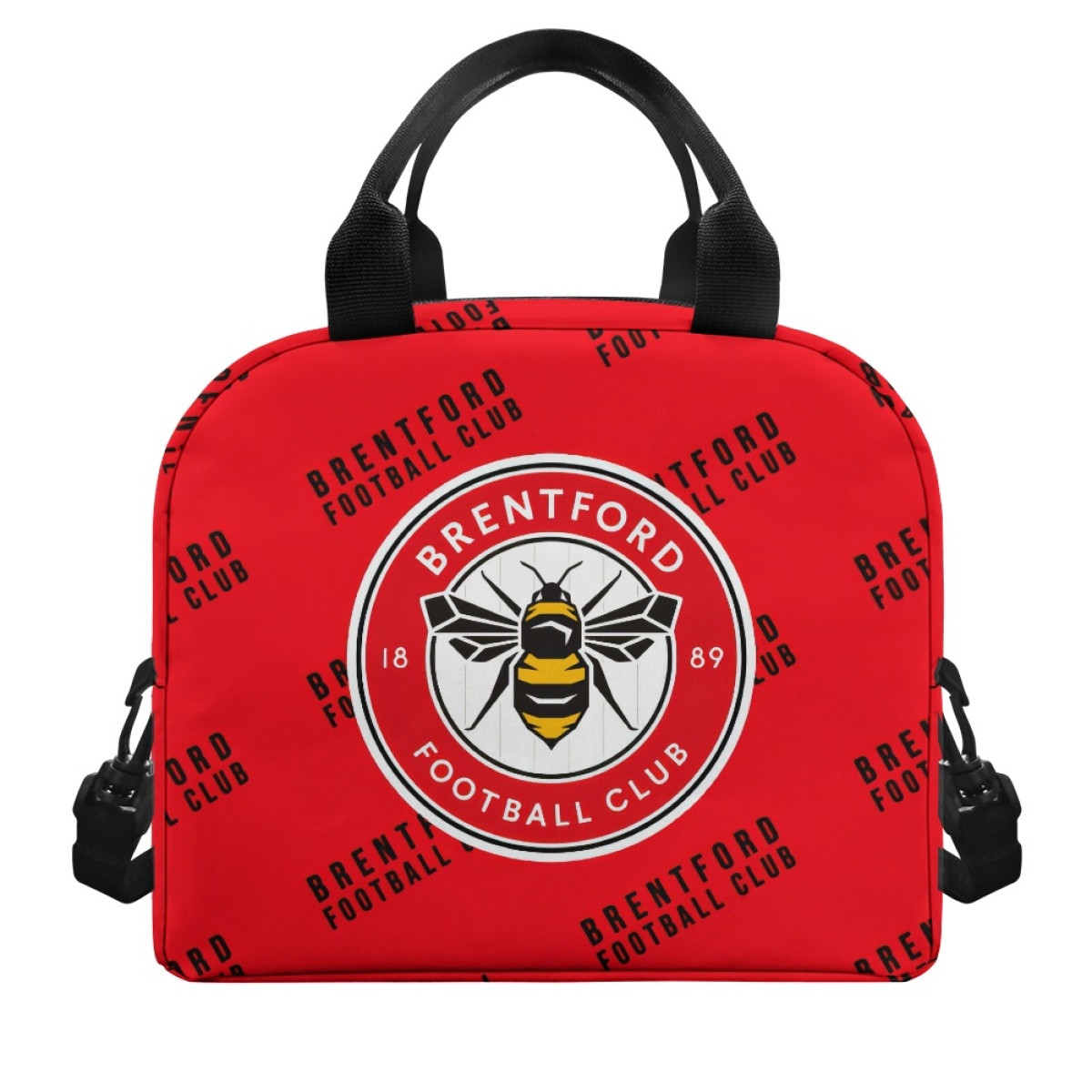 Brentford Football Club Insulated Lunch Bag Box - Brentford Football Club Medley Monogram Wordmark