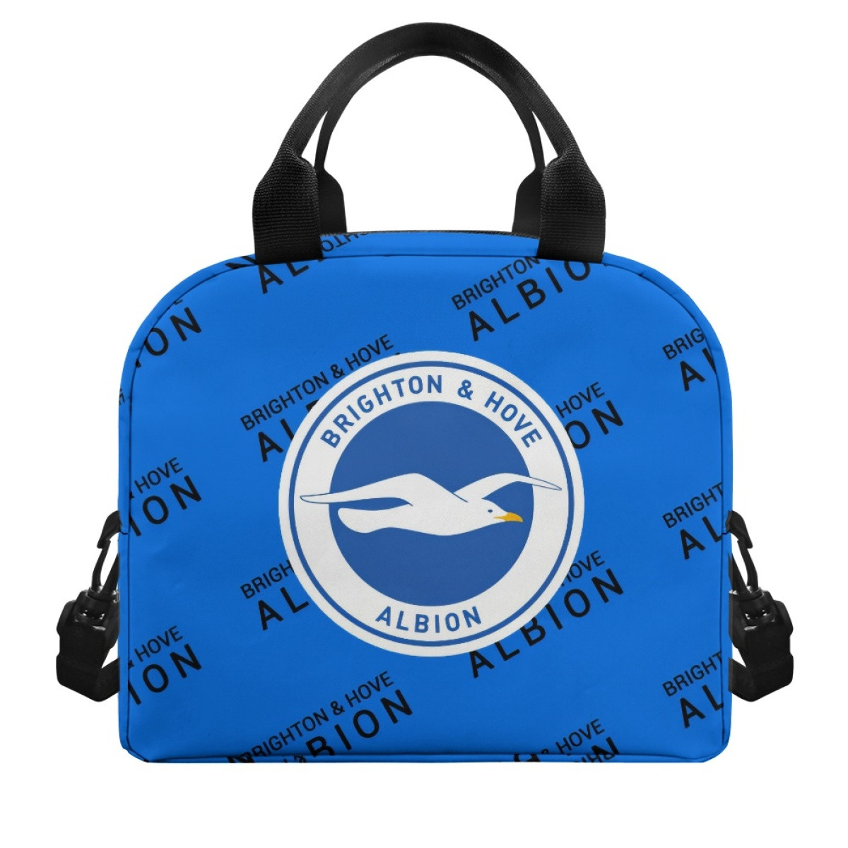 Brighton & Hove Albion Insulated Lunch Bag Box - Brighton & Hove Albion Club Medley Monogram Wordmark