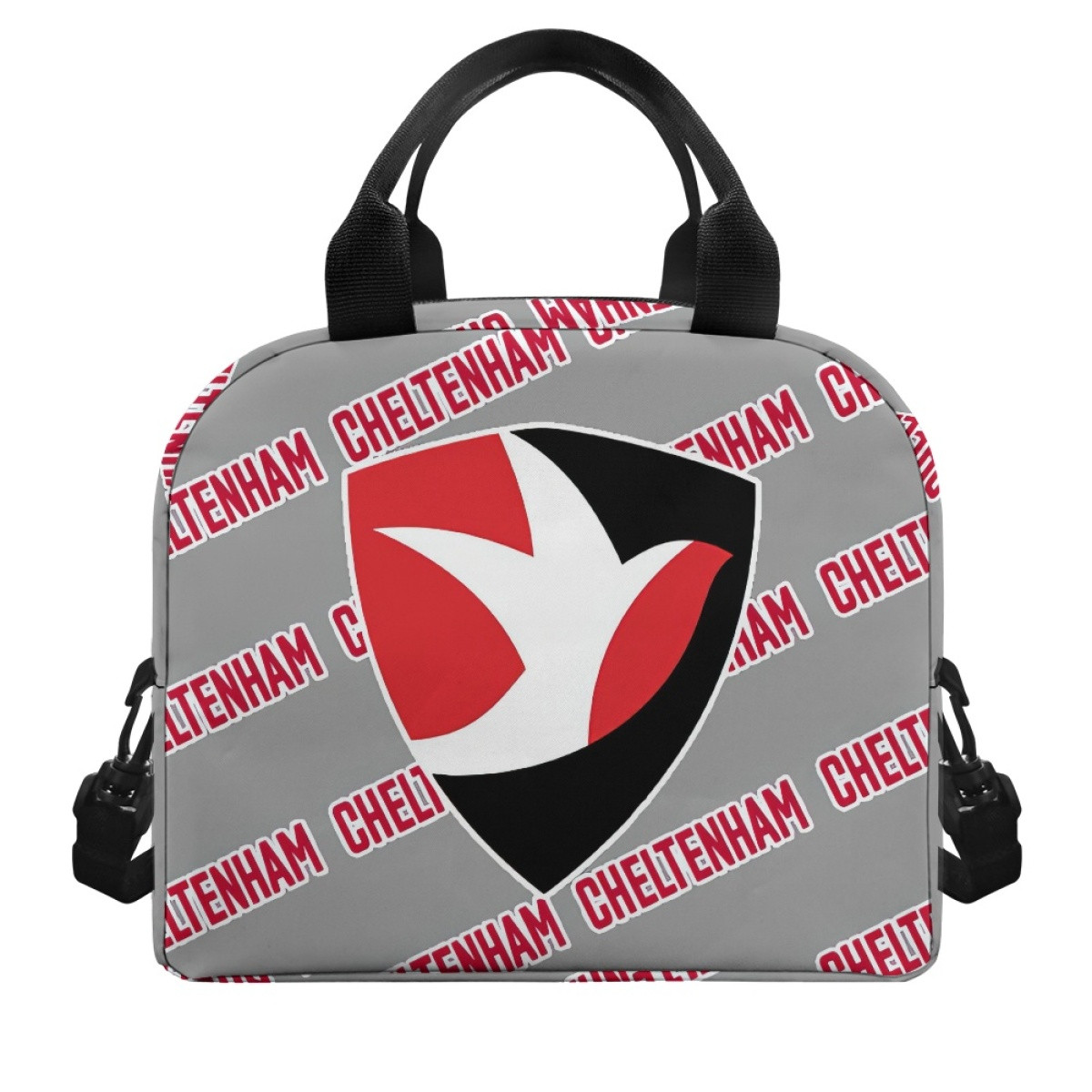 Cheltenham Town FC Insulated Lunch Bag Box - Cheltenham Football Club Medley Monogram Wordmark