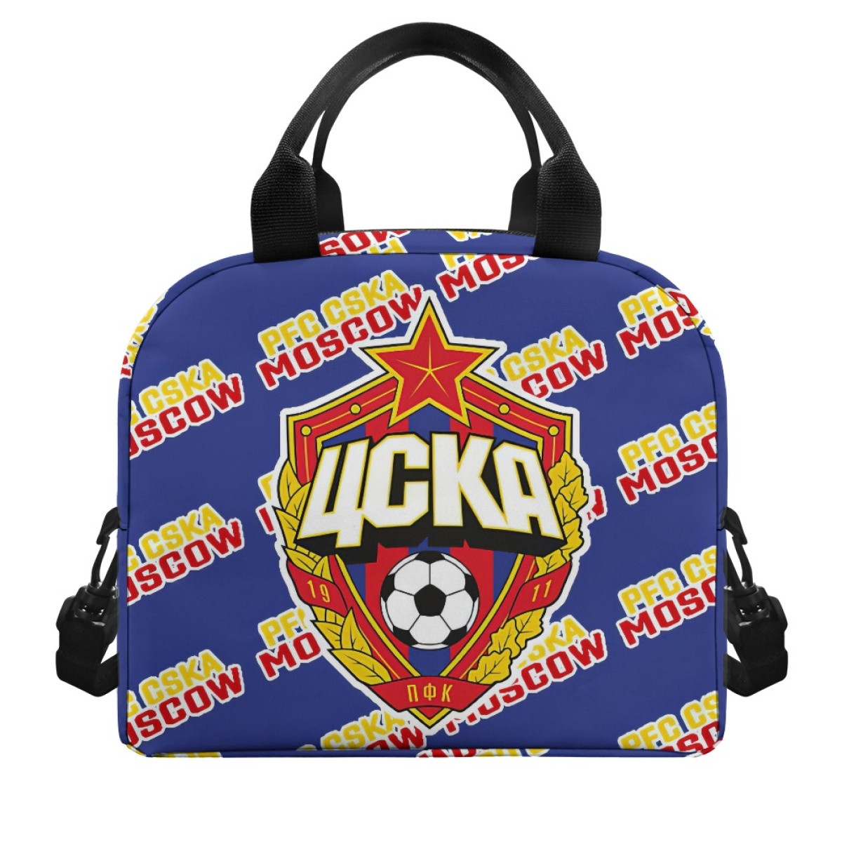 PFC Cska Moscow Insulated Lunch Bag Box - Cska Football Club Medley Monogram Wordmark