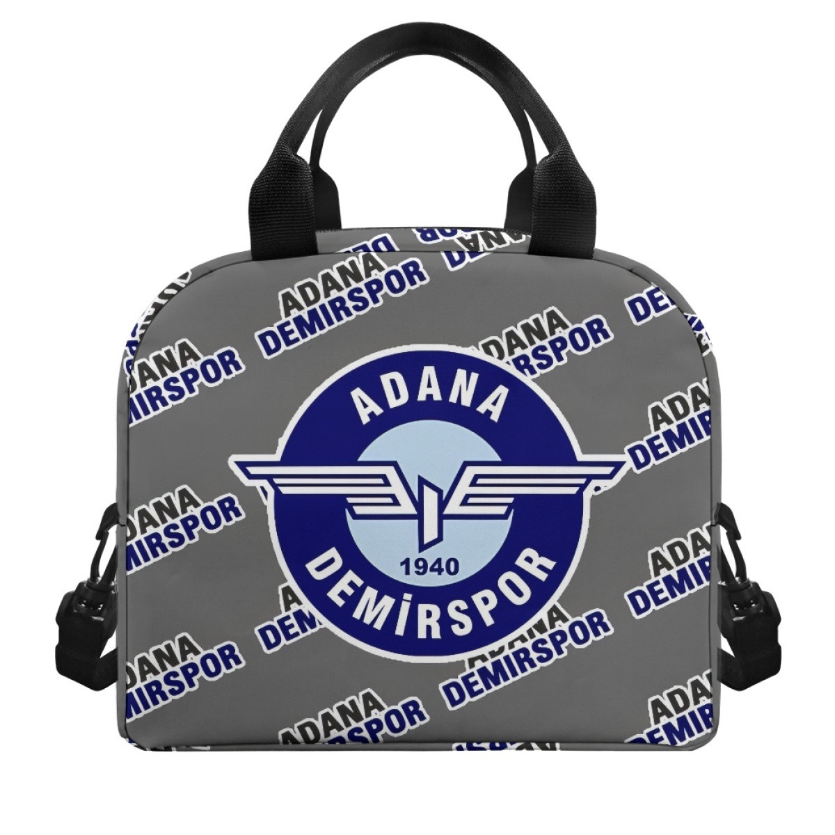 Adana Demirspor Insulated Lunch Bag Box - Demirspor Football Club Medley Monogram Wordmark