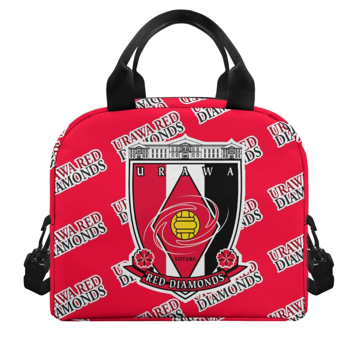 Urawa Red Diamonds Insulated Lunch Bag Box - Diamonds Football Club Medley Monogram Wordmark