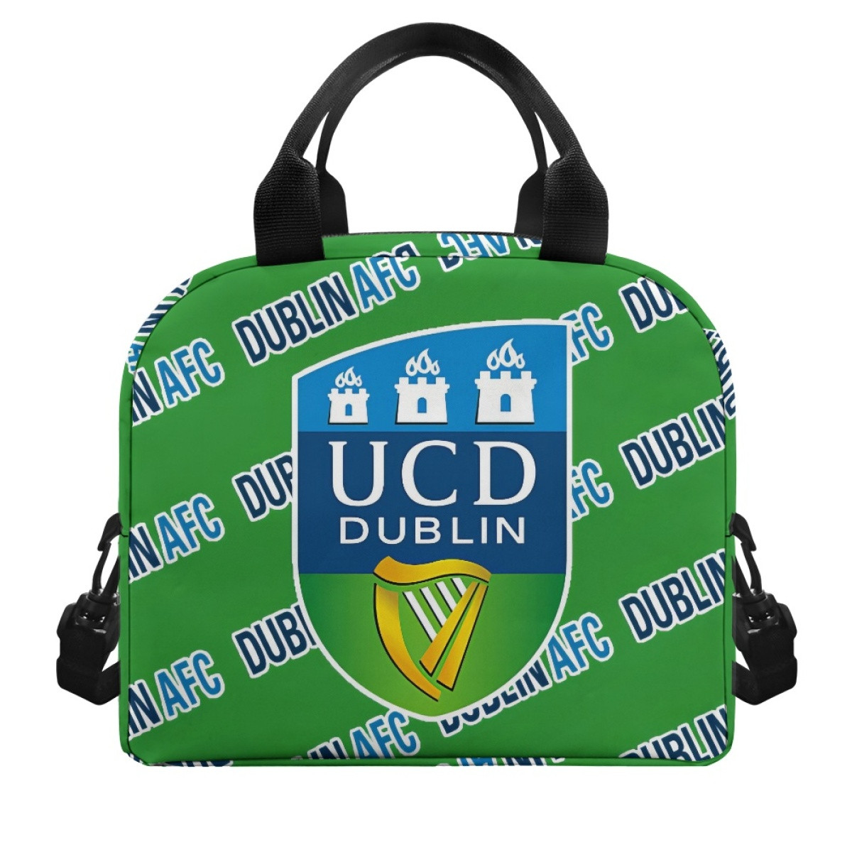University College Dublin AFC Insulated Lunch Bag Box - Dublin Football Club Medley Monogram Wordmark