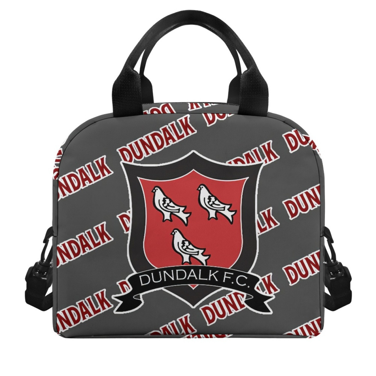 Dundalk FC Insulated Lunch Bag Box - Dundalk Football Club Medley Monogram Wordmark