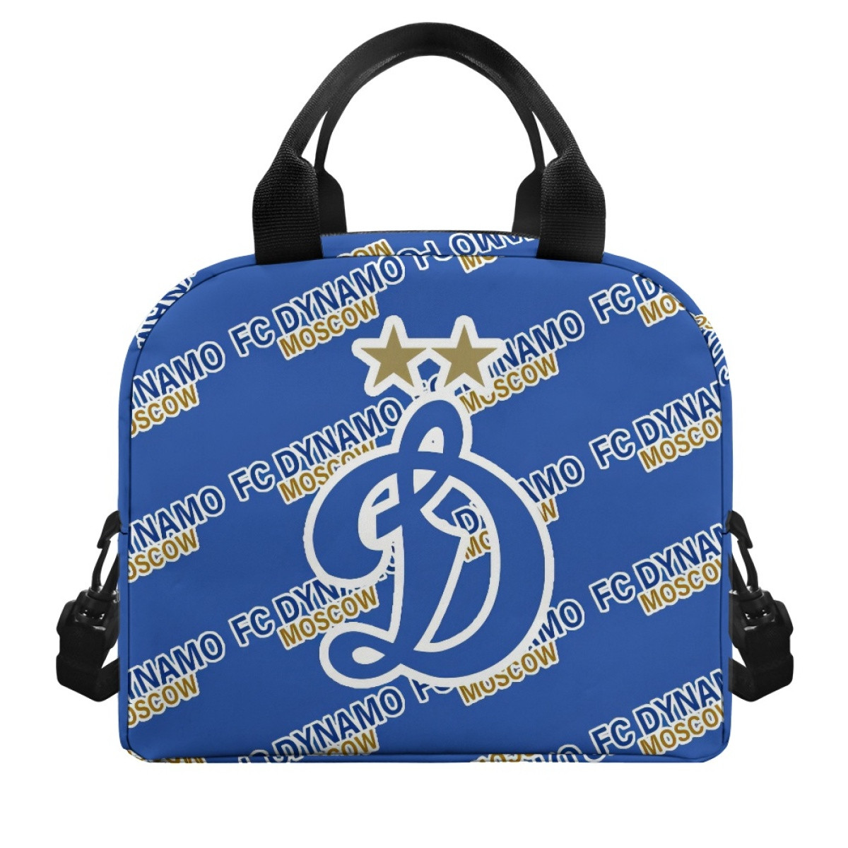 FC Dynamo Moscow Insulated Lunch Bag Box - Dynamo Football Club Medley Monogram Wordmark