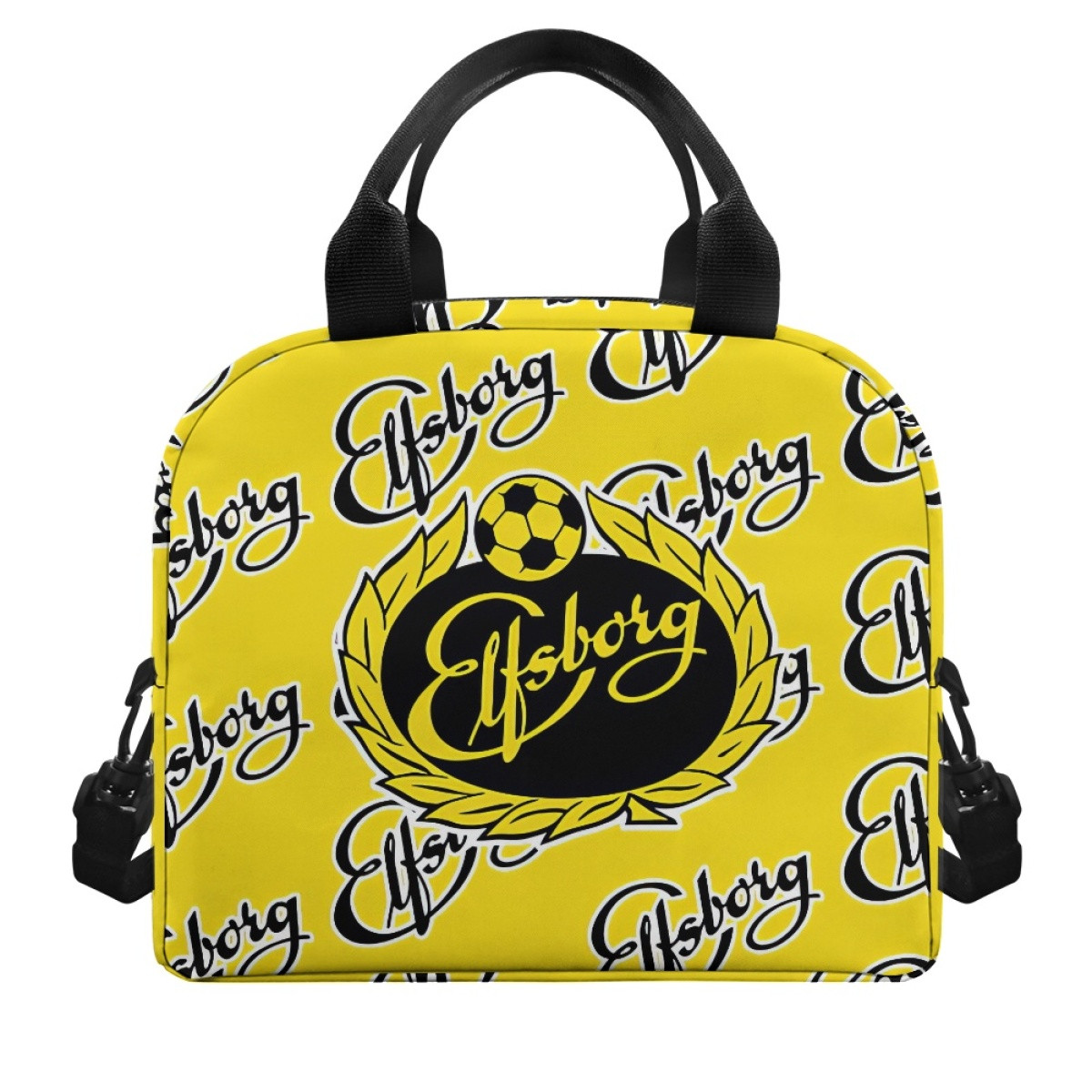 IF Elfsborg Insulated Lunch Bag Box - Elfsborg Football Club Medley Monogram Wordmark