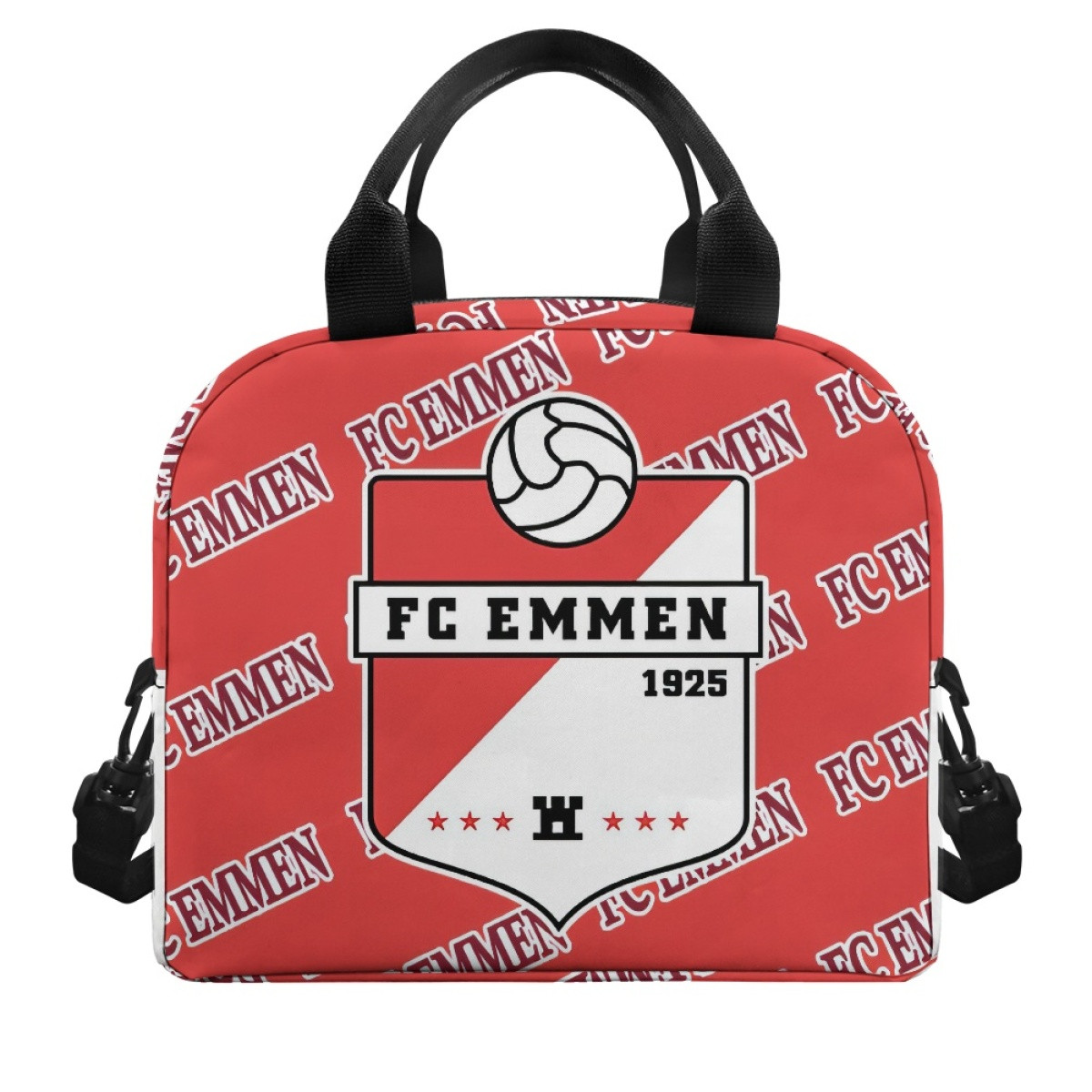 FC Emmen Insulated Lunch Bag Box - Emmen Football Club Medley Monogram Wordmark