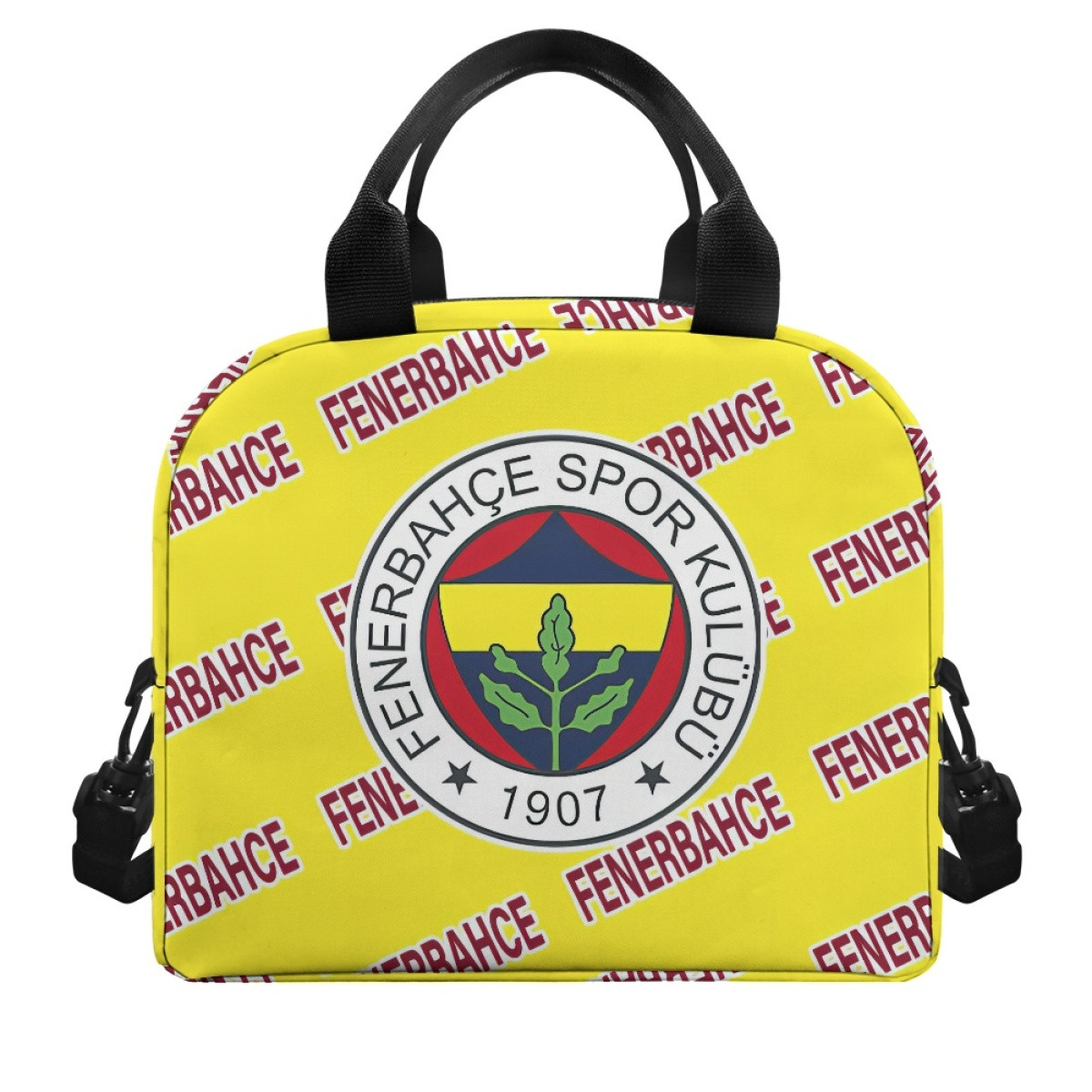 Fenerbahce SK Insulated Lunch Bag Box - Fenerbahce Football Club Medley Monogram Wordmark