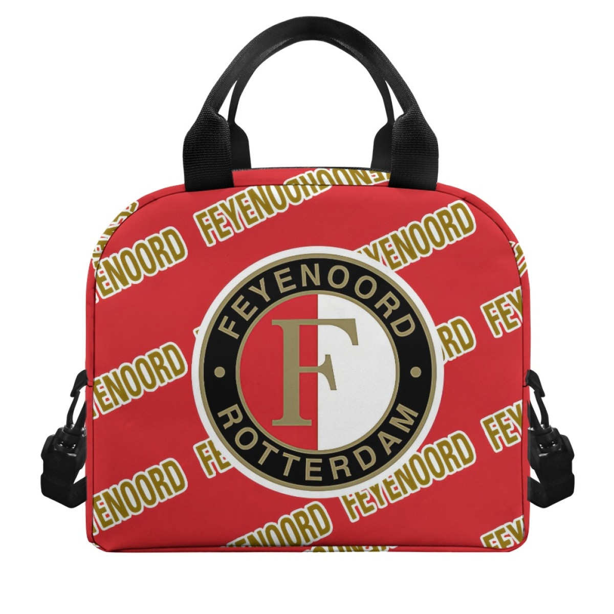 Feyenoord Insulated Lunch Bag Box - Feyenoord Football Club Medley Monogram Wordmark