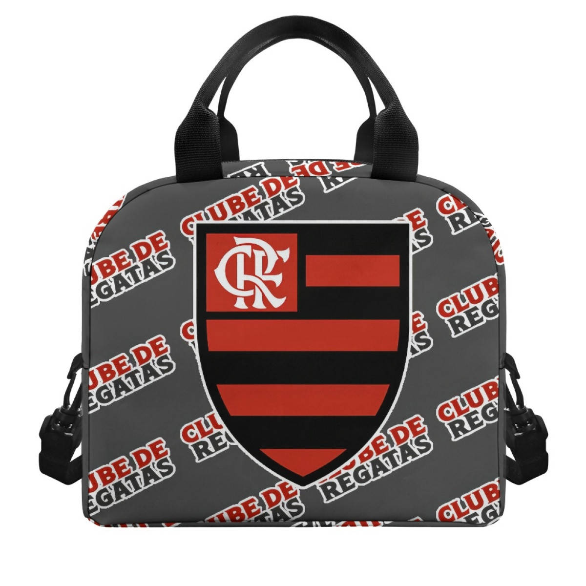 Clube De Regatas Do Flamengo Insulated Lunch Bag Box - Clube De Regatas Do Flamengo Football Club Medley Monogram Wordmark