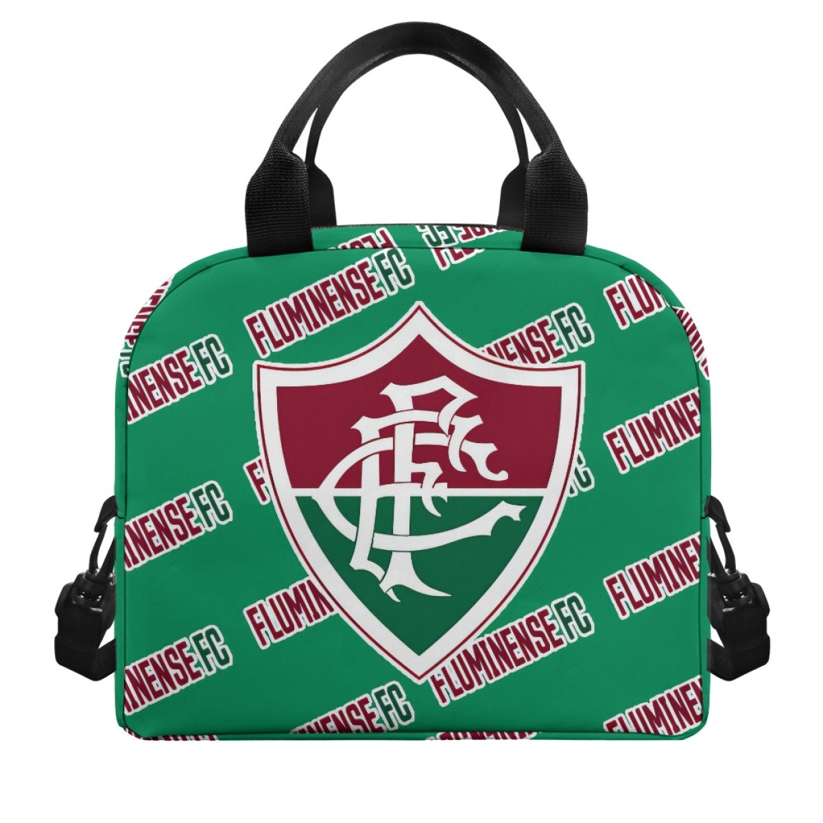 Fluminense FC Insulated Lunch Bag Box - Fluminense FC Football Club Medley Monogram Wordmark