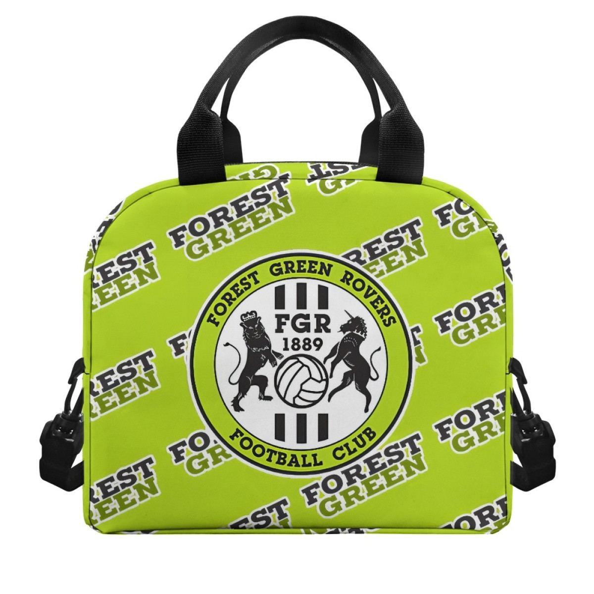 Forest Green Rovers FC Insulated Lunch Bag Box - Forest Green Rovers Football Club Medley Monogram Wordmark