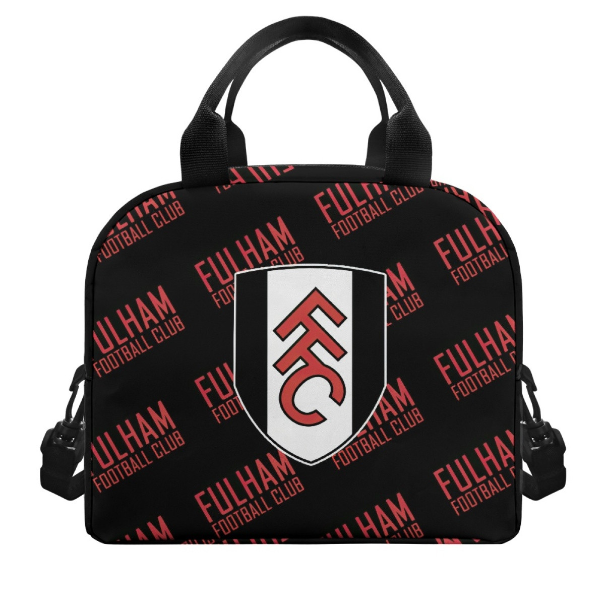 Fullham Football Club Insulated Lunch Bag Box - Fullham Football Club Medley Monogram Wordmark