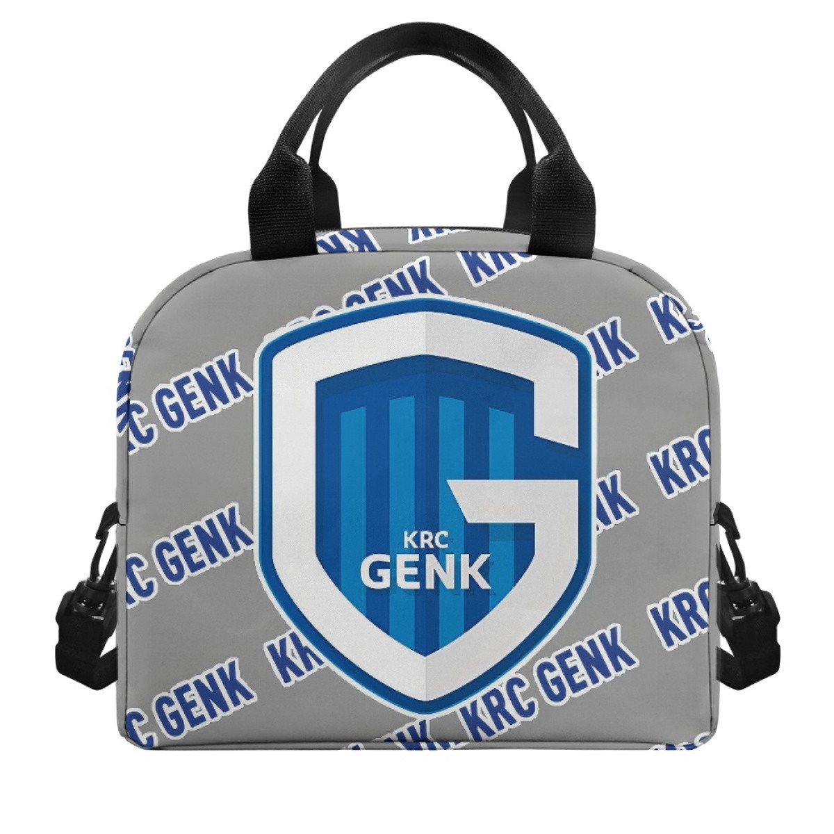 KRC Genk Football Club Insulated Lunch Bag Box - Genk Football Club Medley Monogram Wordmark