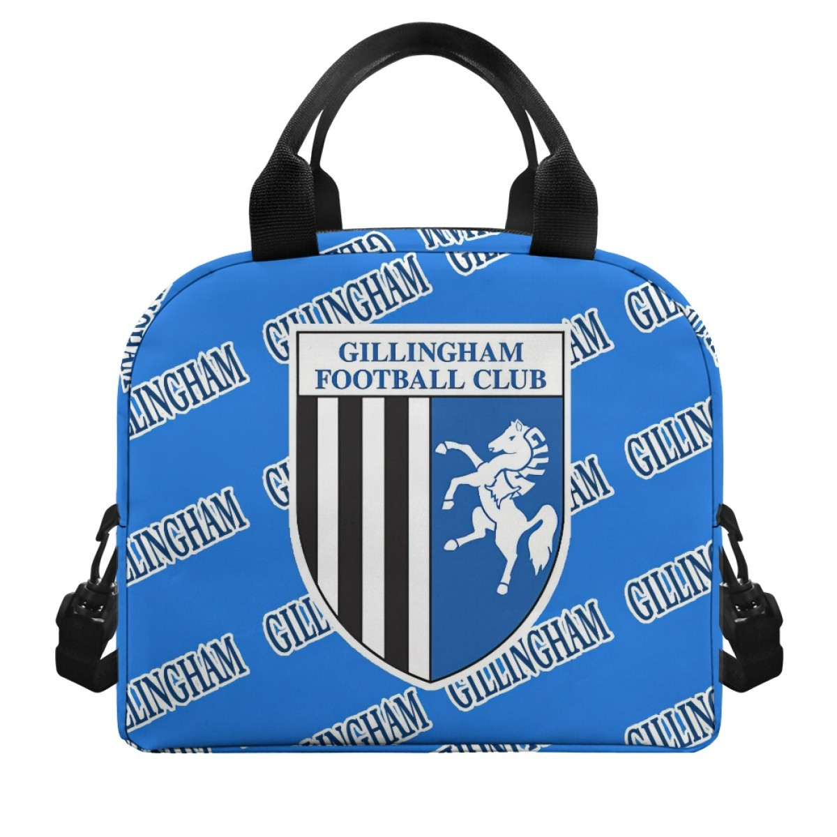Gillingham FC Insulated Lunch Bag Box - Gillingham Football Club Medley Monogram Wordmark