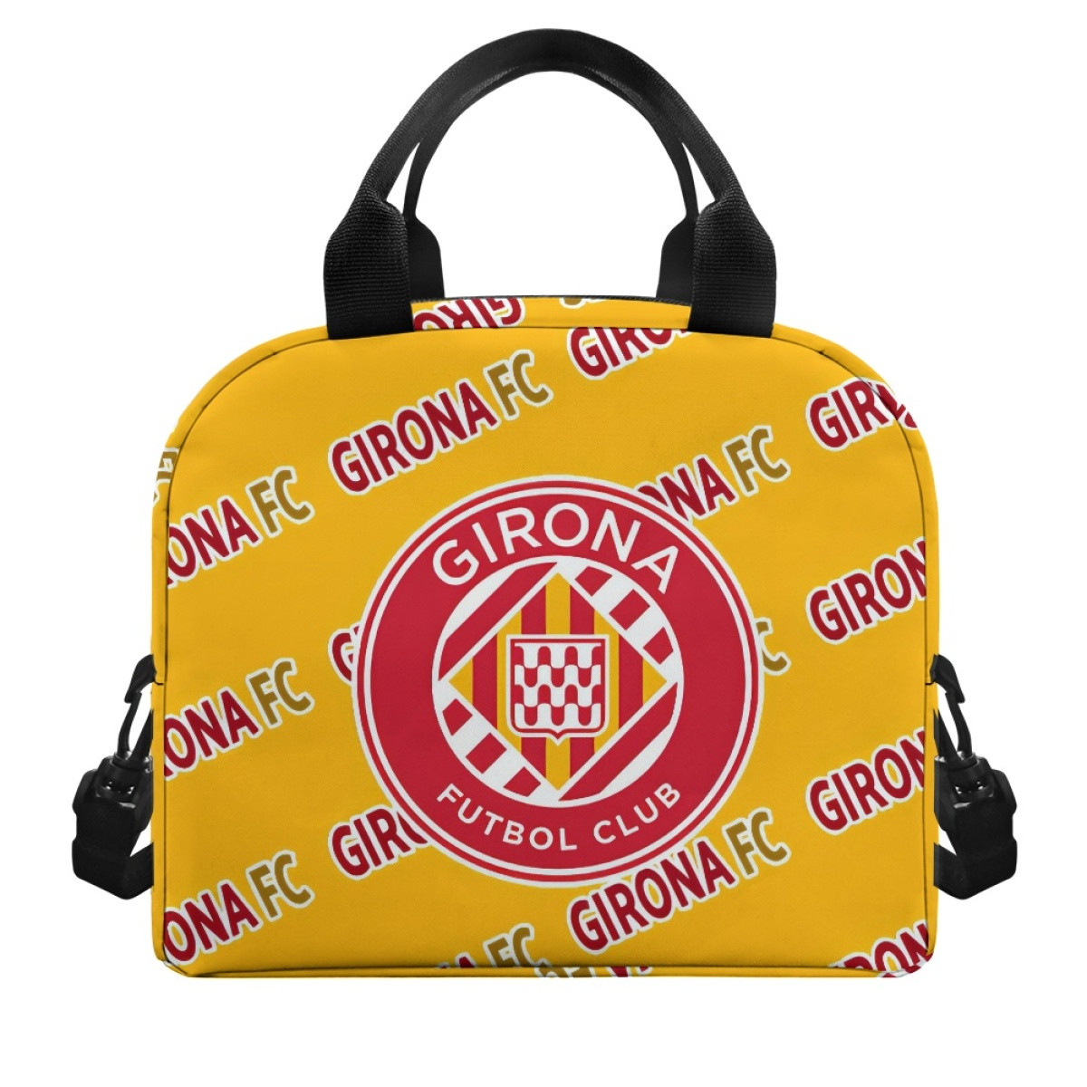 Girona FC Insulated Lunch Bag Box - Girona Football Club Medley Monogram Wordmark