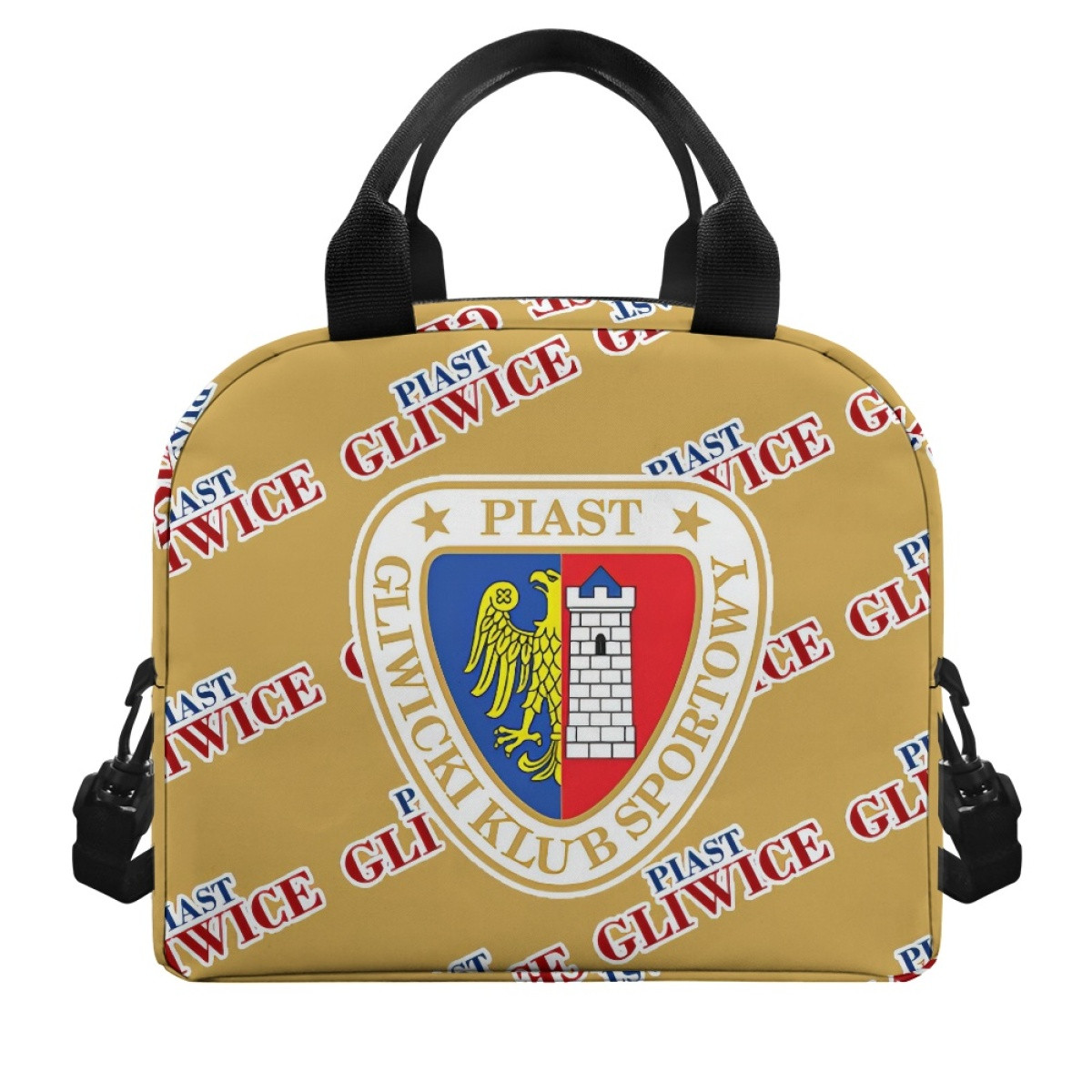 Piast Gliwice Insulated Lunch Bag Box - Gliwice Football Club Medley Monogram Wordmark
