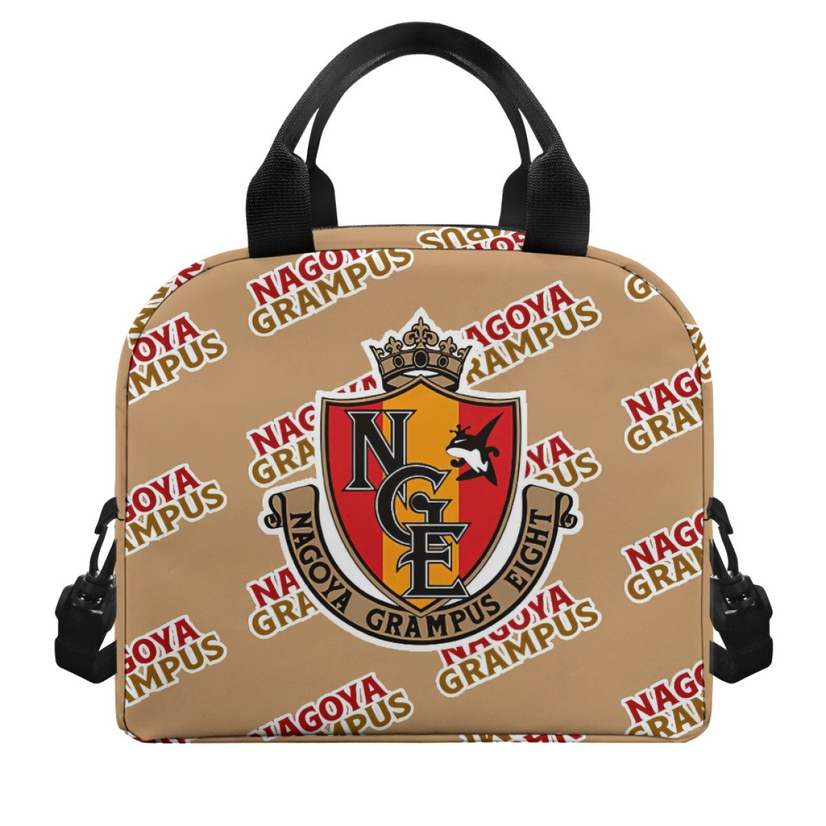 Nagoya Grampus Insulated Lunch Bag Box - Grampus Football Club Medley Monogram Wordmark