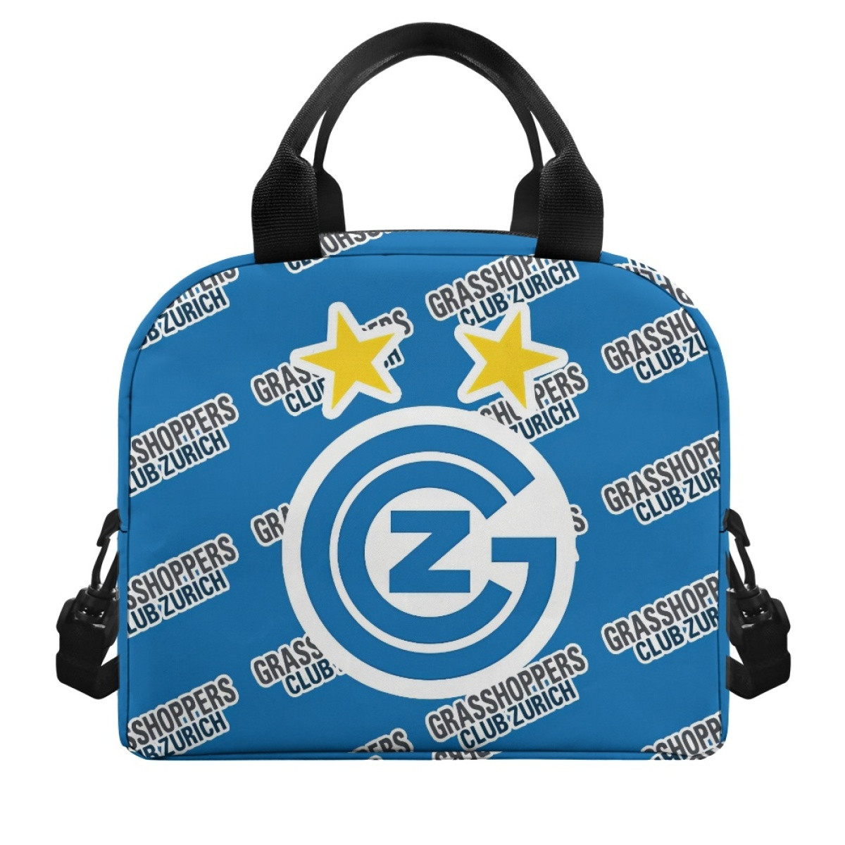 Grasshoppers Club Zurich Insulated Lunch Bag Box - Grasshoppers Football Club Medley Monogram Wordmark