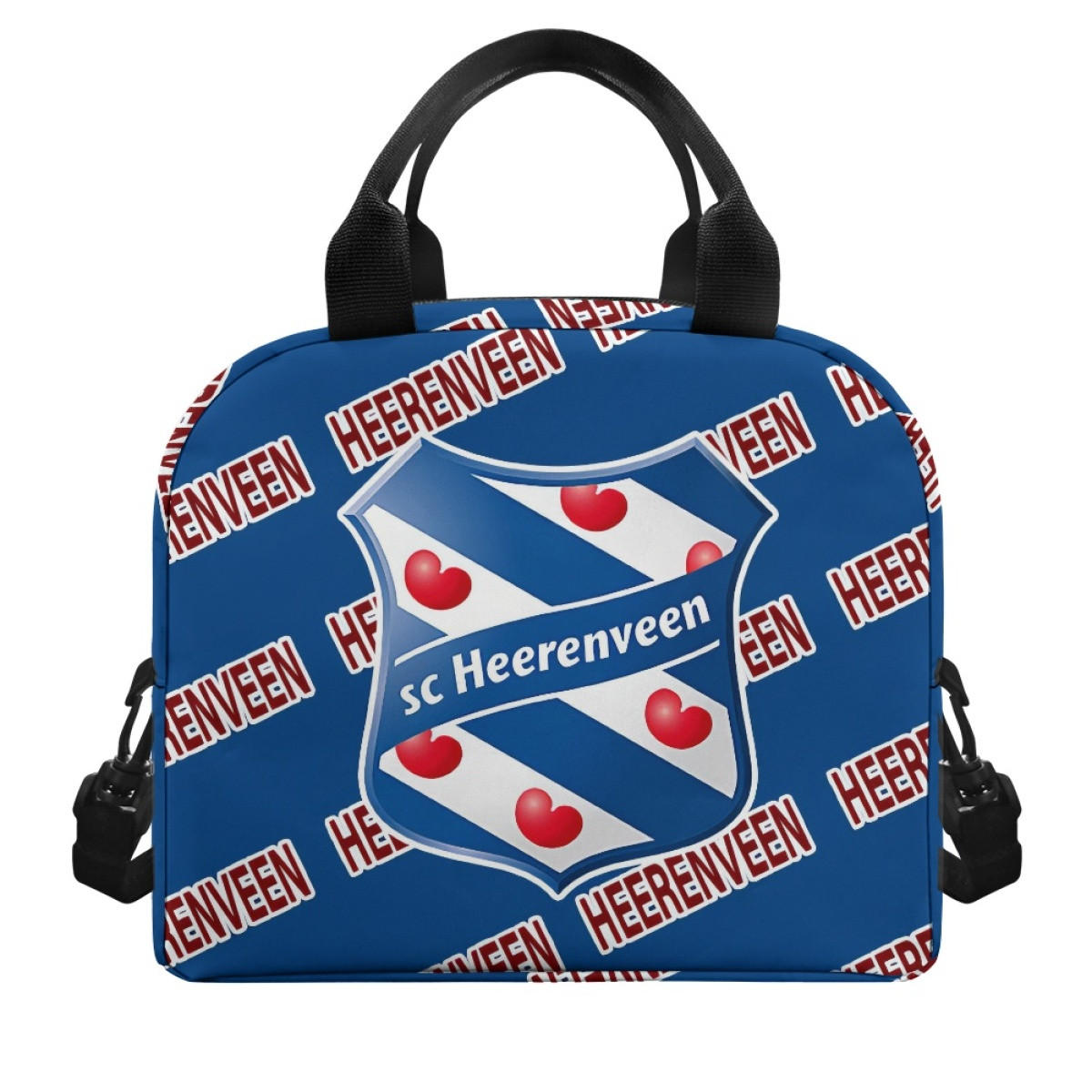 SC Heerenveen Insulated Lunch Bag Box - Heerenveen Football Club Medley Monogram Wordmark