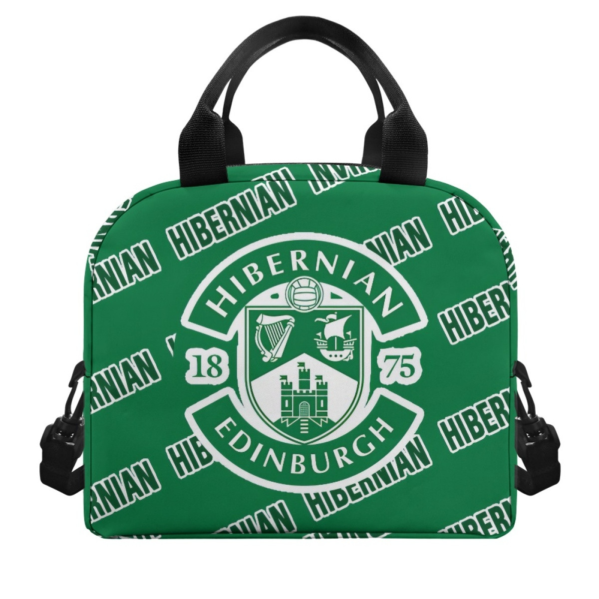 Hibernian FC Insulated Lunch Bag Box - Hibernian Football Club Medley Monogram Wordmark