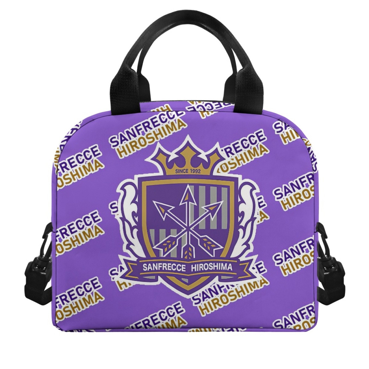 Sanfrecce Hiroshima Insulated Lunch Bag Box - Hiroshima Football Club Medley Monogram Wordmark