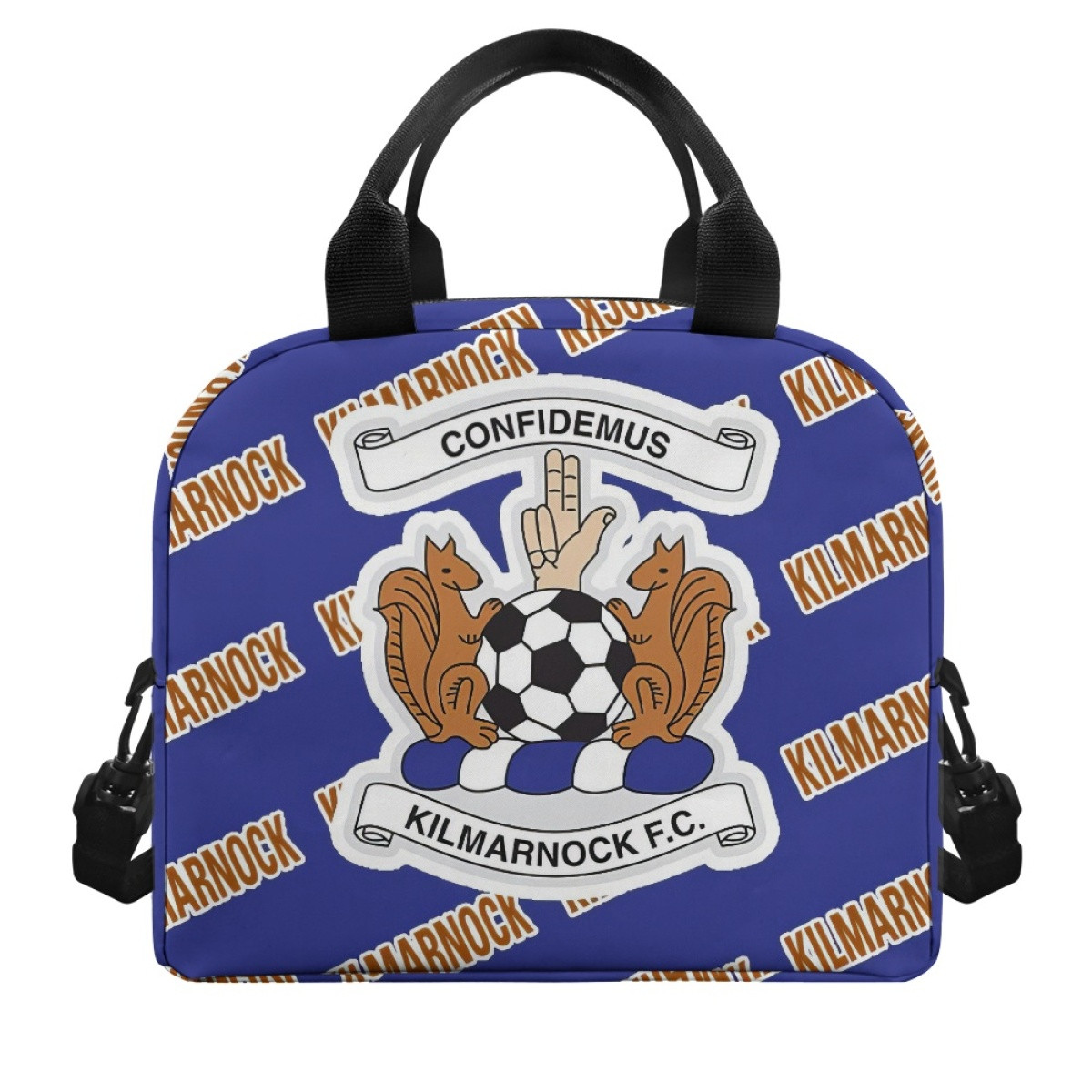 Kilmarnock FC Insulated Lunch Bag Box - Kilmarnock Football Club Medley Monogram Wordmark