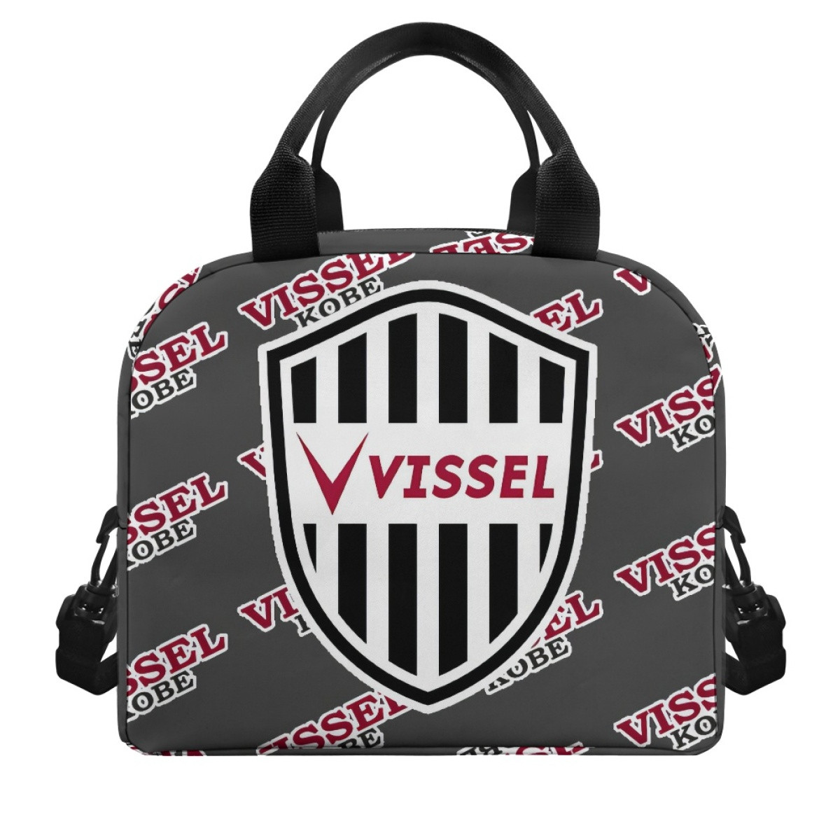 Vissel Kobe Insulated Lunch Bag Box - Kobe Football Club Medley Monogram Wordmark