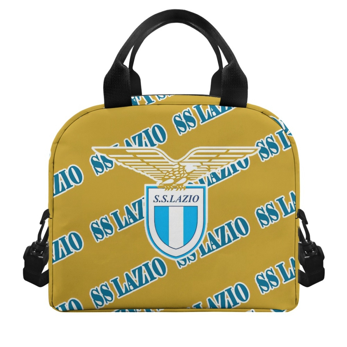 SS Lazio Football Club Insulated Lunch Bag Box - Lazio Football Club Medley Monogram Wordmark