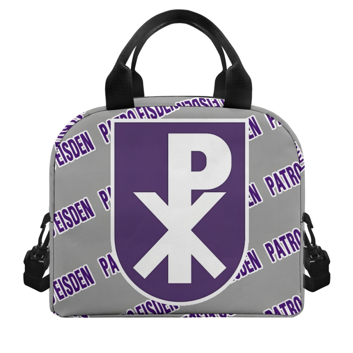 K Patro Eisden Maasmechelen Insulated Lunch Bag Box - Maasmechelen Football Club Medley Monogram Wordmark