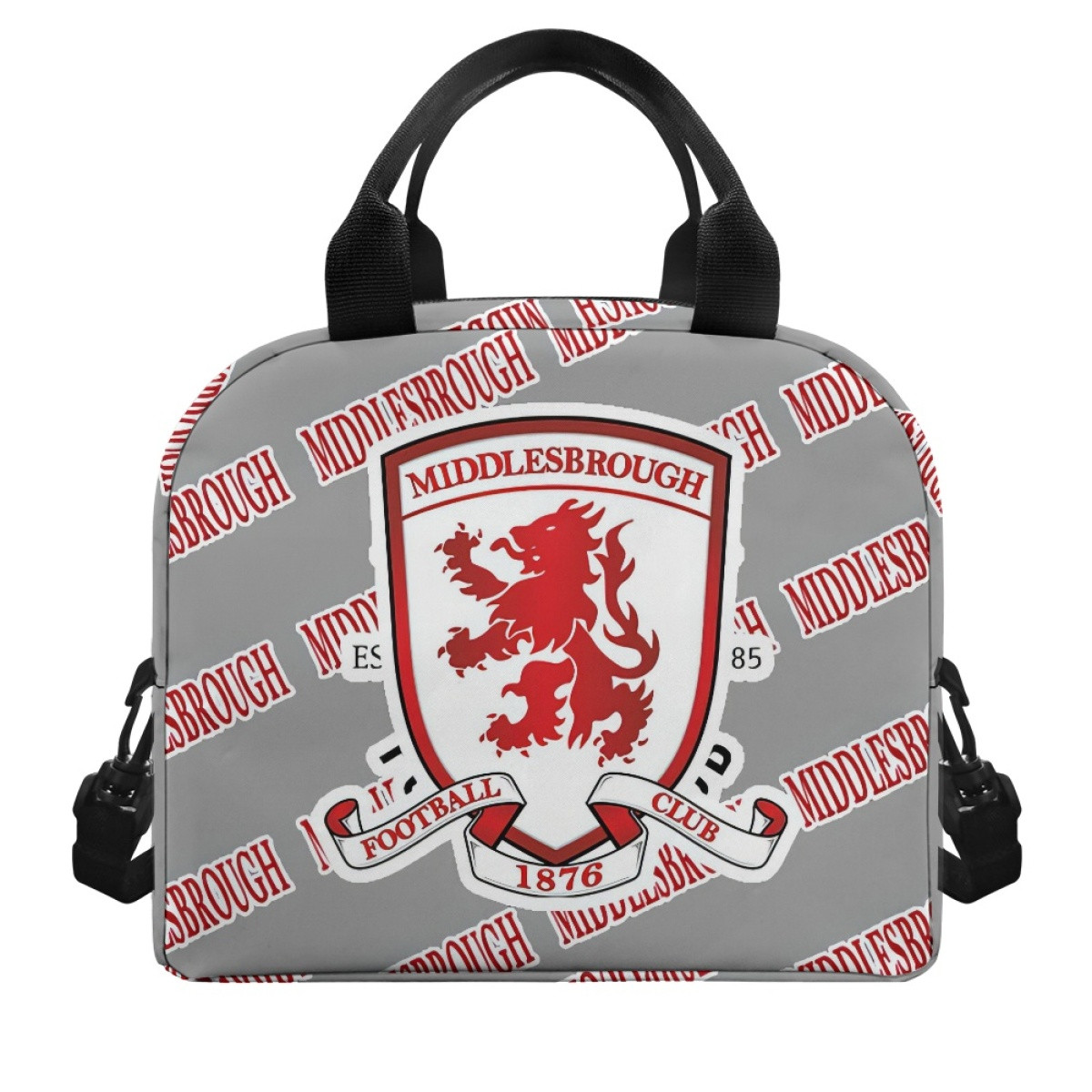 Middlesbrough FC Insulated Lunch Bag Box - Middlesbrough Football Club Medley Monogram Wordmark