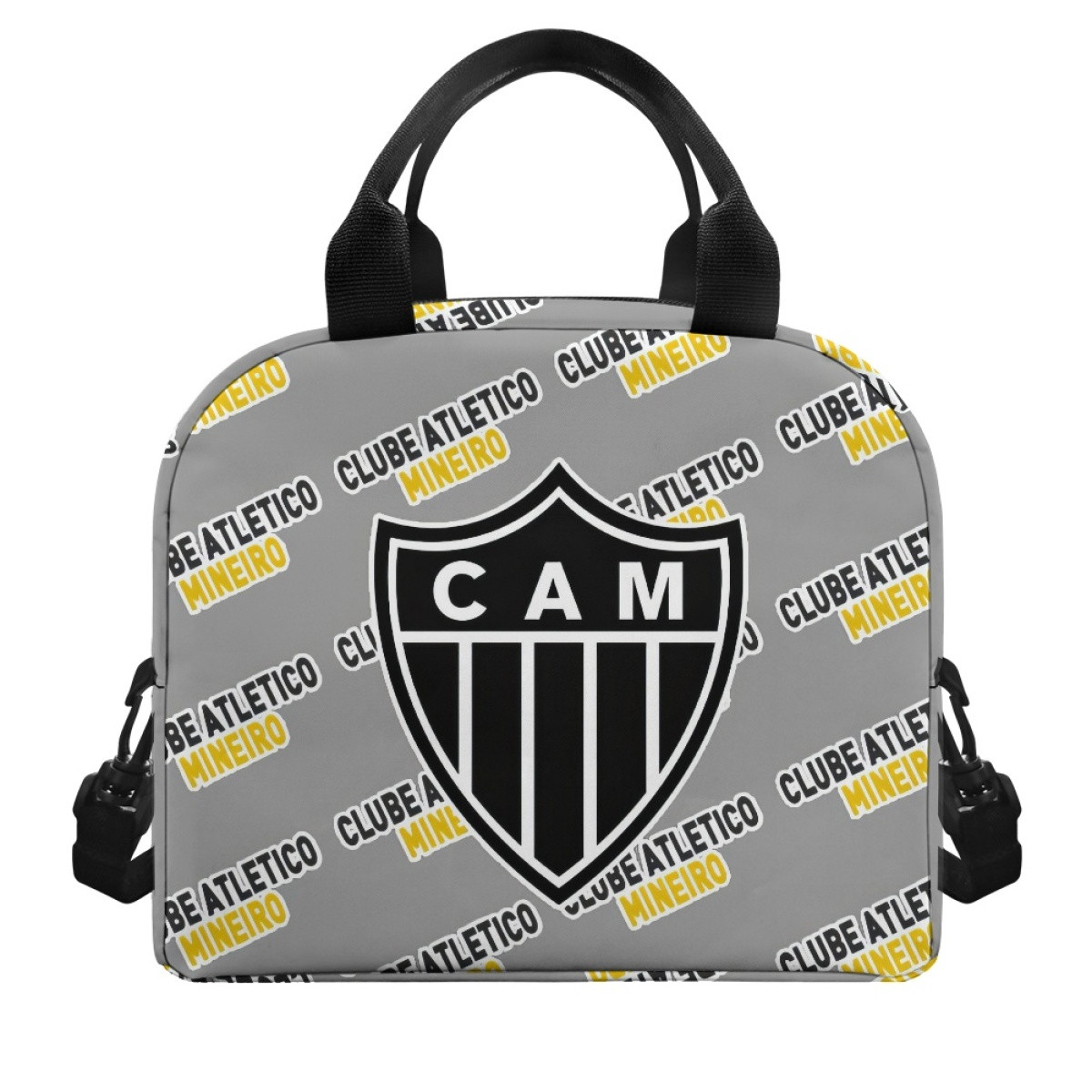 Clube Atletico Minerio Insulated Lunch Bag Box - Clube Atletico Minerio Football Club Medley Monogram Wordmark