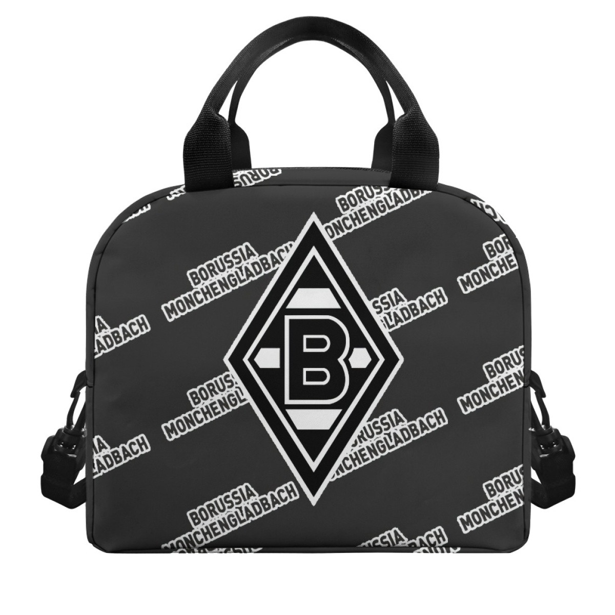 Borussia Monchengladbach Football Club Insulated Lunch Bag Box - Monchengladbach Football Club Medley Monogram Wordmark