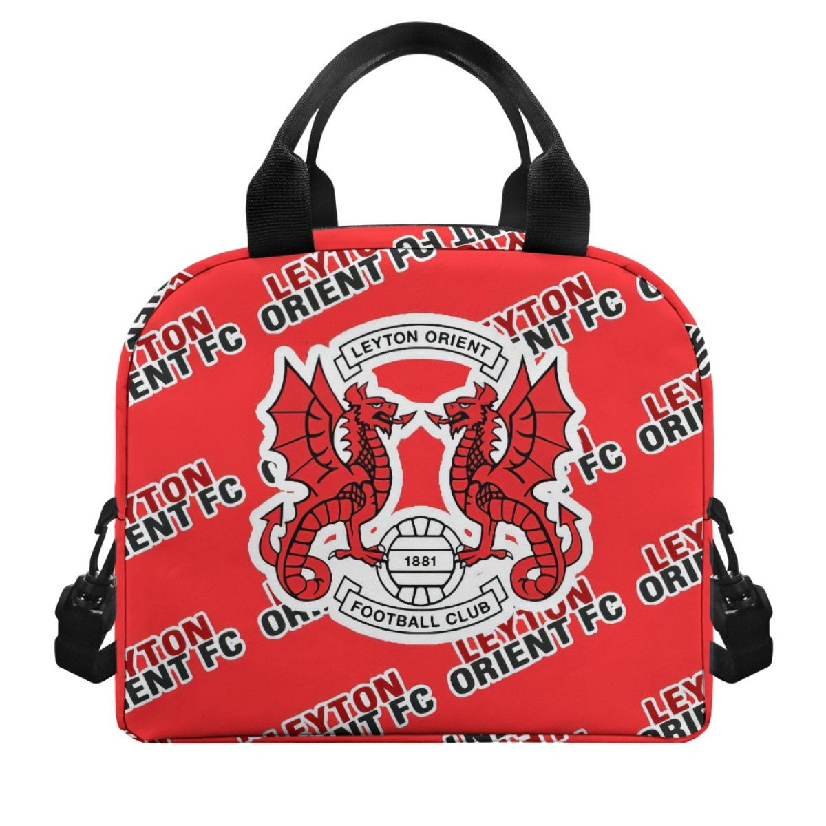 Leyton Orient FC Insulated Lunch Bag Box - Orient Football Club Medley Monogram Wordmark