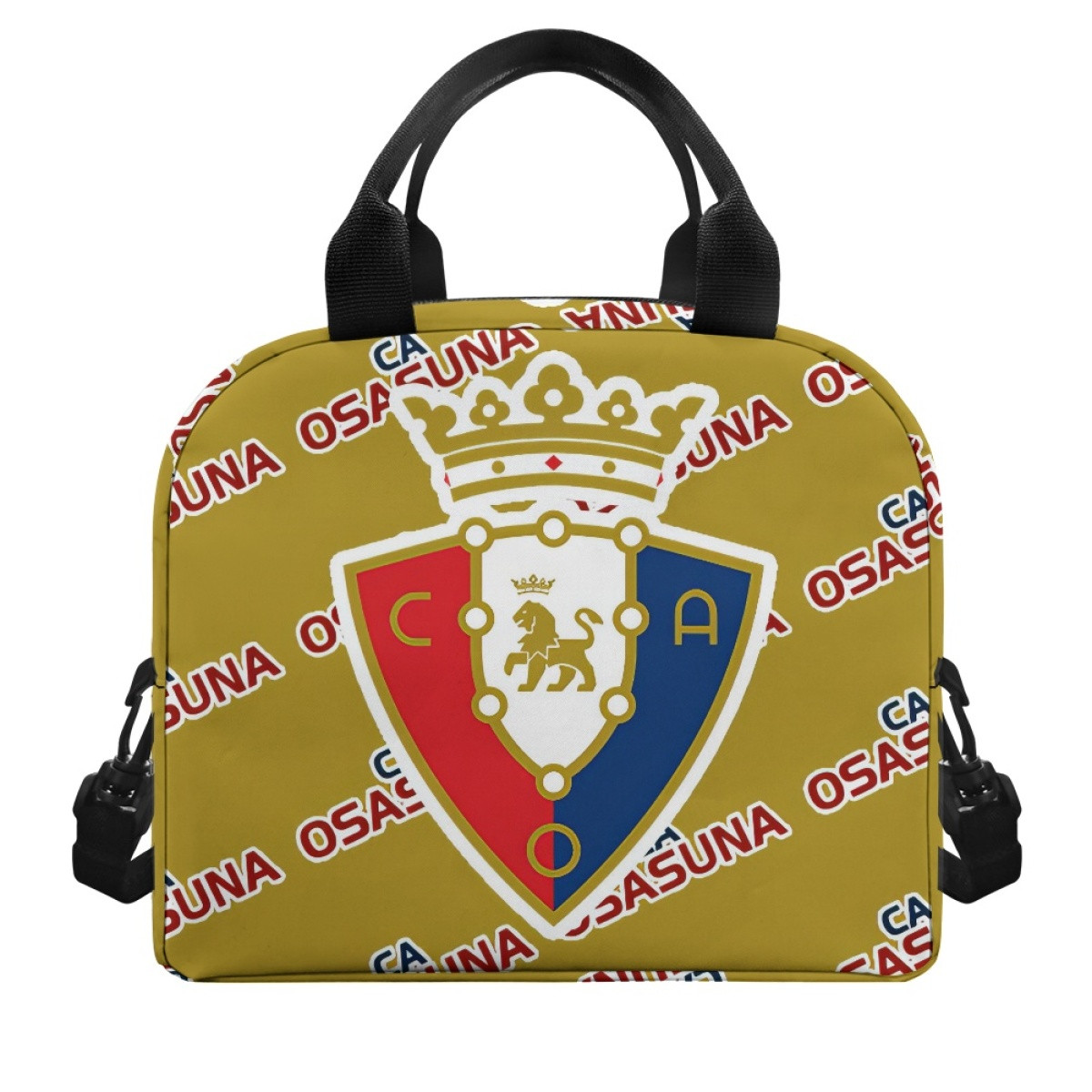 CA Osasuna Insulated Lunch Bag Box - Osasuna Football Club Medley Monogram Wordmark