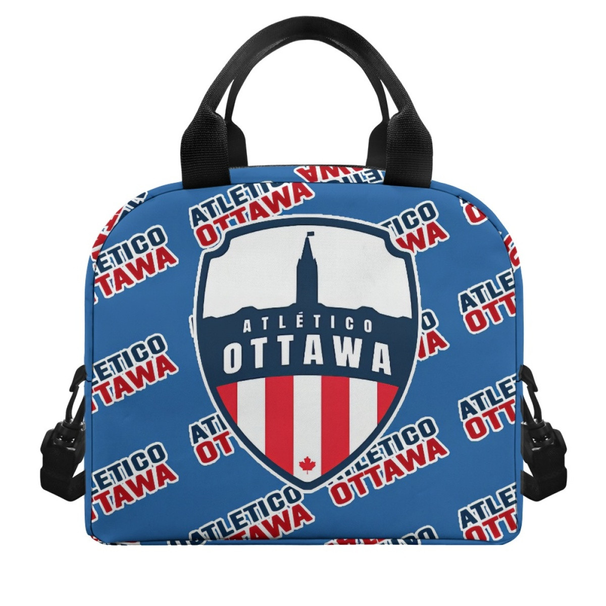 Atletico Ottawa Insulated Lunch Bag Box - Ottawa Football Club Medley Monogram Wordmark